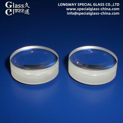 BK7 Optisch glas gecementiseerd achromatisch dubbelconvexe lens voor optisch systeem