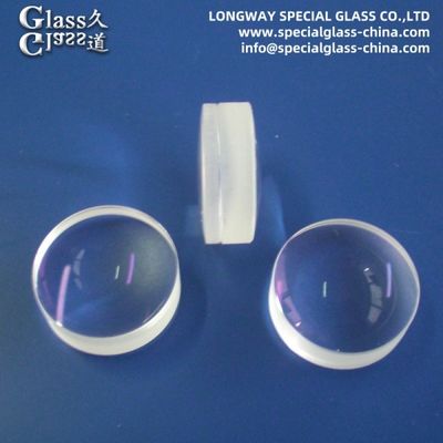 BK7 Optisch glas gecementiseerd achromatisch dubbelconvexe lens voor optisch systeem