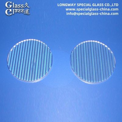 Optisch verwerken van borosilicaatglaslenzen met een lineair oppervlak
