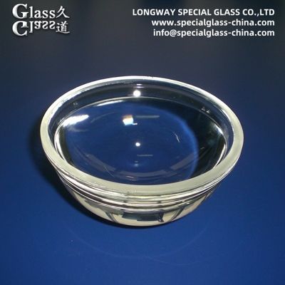 Poleren van borosilicaatglas industriële lichtlenzen voor Cob Led glaslenzen