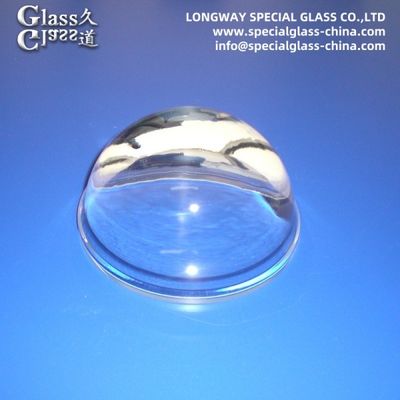 Poleren van borosilicaatglas industriële lichtlenzen voor Cob Led glaslenzen