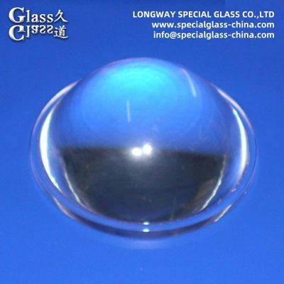 Op maat gemaakte borosilicaatglas Asferisch vlak Convex Spot Light Led lenzen