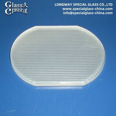 Op maat gemaakte lineaire glazen ledlenzen van borosilicaatglas 3.3