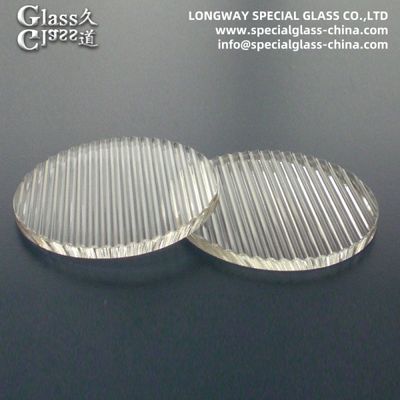 Op maat gemaakte lineaire glazen ledlenzen van borosilicaatglas 3.3