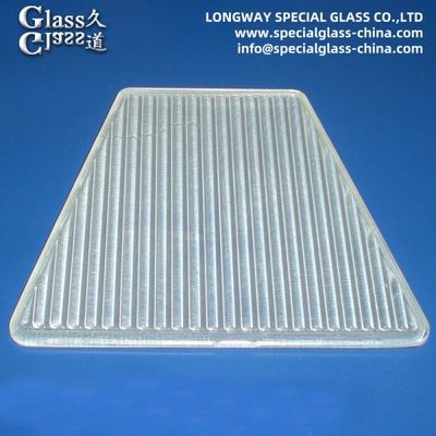 Op maat gemaakte lineaire glazen ledlenzen van borosilicaatglas 3.3