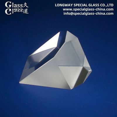 Optisch glas prisma van gesmolten silicium voor regenbooggenerator optische interferometer