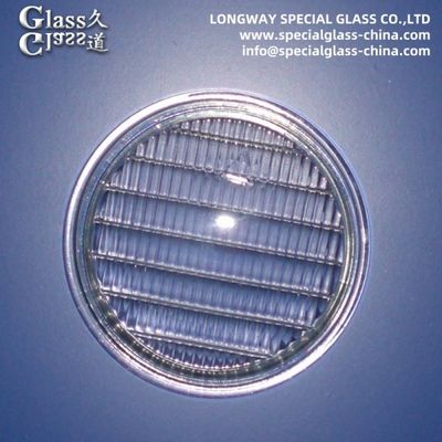 Textured Soda Lime Glass Shade Voor Diffuse Light Lamp Cover