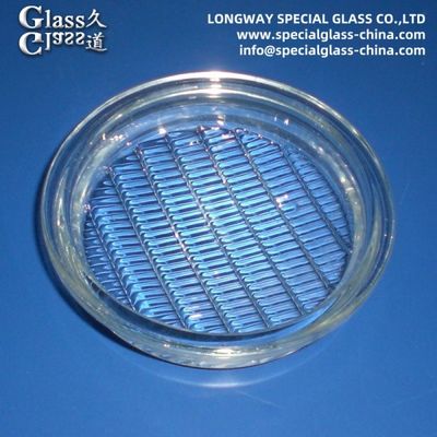 Textured Soda Lime Glass Shade Voor Diffuse Light Lamp Cover