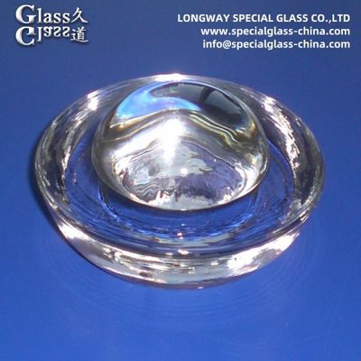 Geperst borosilicaatglas met reflecterend oppervlak