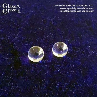 Bk7 optische glasballenzen voor glasvezelcouplage en miniatuurcamera's
