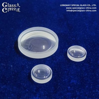 Hoogprecisie BK7 optisch glas vlakke concave lens voor lasersystemen