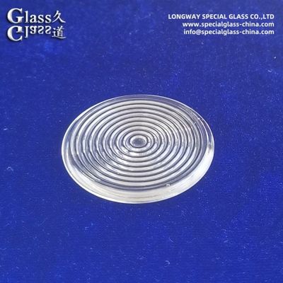 Efficiënte borosilicaatglasfresnellens voor ledverlichtingsinstallaties