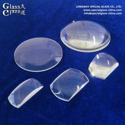 Crown Glass Optical Plano Convex Singlet Lens voor lichtfocus & collimatie