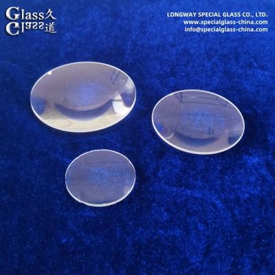 Crown Glass Optical Plano Convex Singlet Lens voor lichtfocus & collimatie