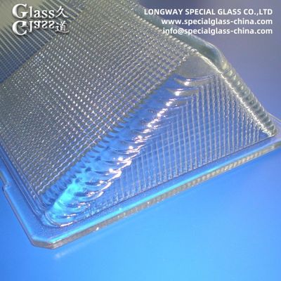 Borosilicaat glas lamp schaduw dekking bestand tegen hoge temperatuur schok